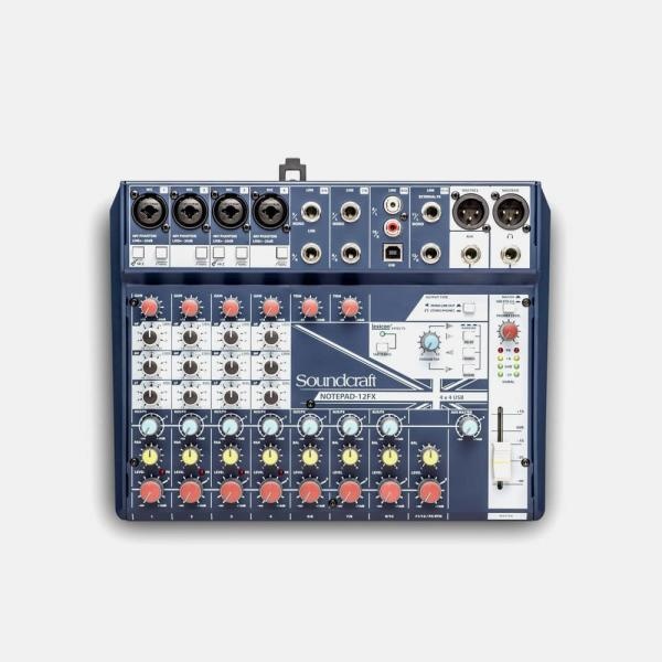 [SOUNDCRAFT] [믹서] 사운드크래프트 Notepad-12FX 아날로그 믹서