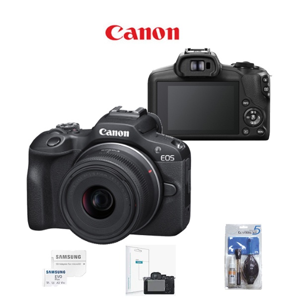 [Canon] EOS R100 18-45 KIT+SD128G+LCD필름+크리닝킷