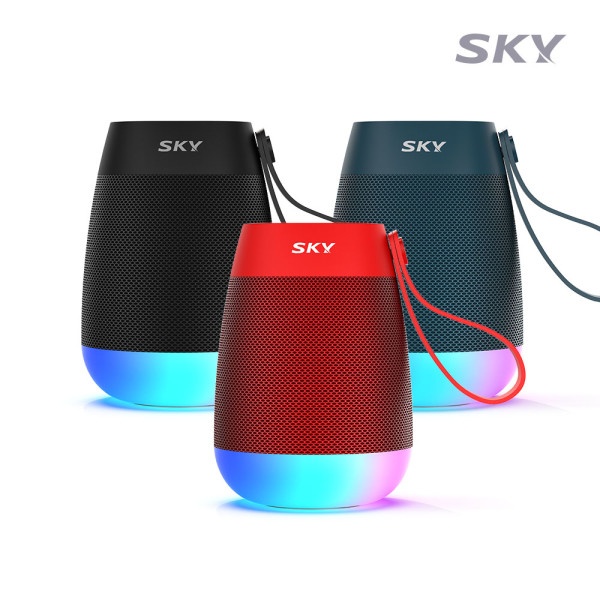 [SKY] [블루투스 스피커] 스카이 붐 LED 블루투스 스피커 네온 N1
