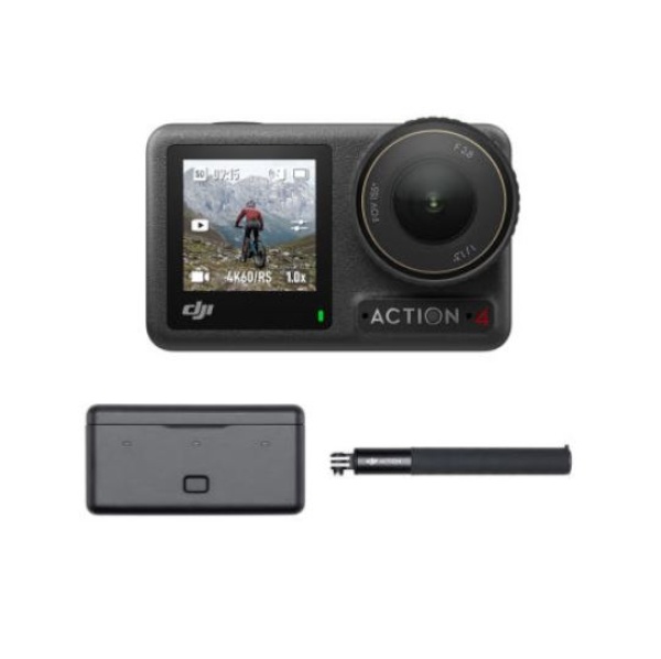 [DJI] Osmo Action 4 Adventure Combo [오즈모 액션 4 어드벤쳐 콤보] [대원씨티에스 정품]