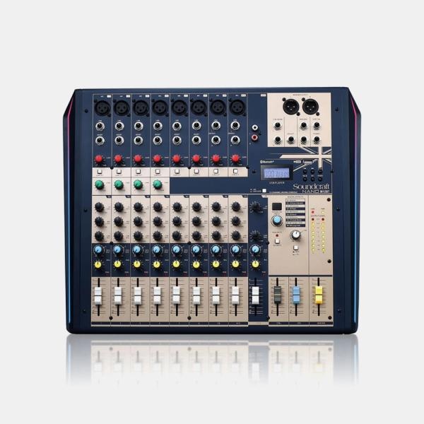 [SOUNDCRAFT] [믹서] 사운드크래프트 나노 NANO M12BT 아날로그 믹서