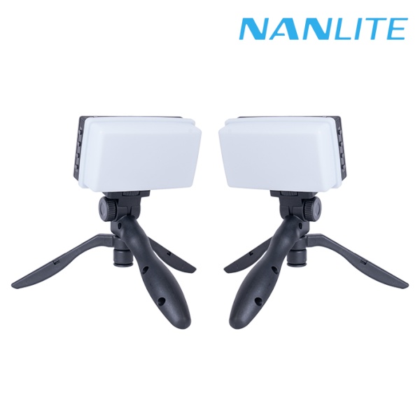 [NANLITE] 리토라이트 5C 미니 삼각대 미니조명 투 스탠드 세트