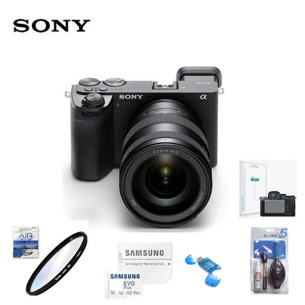 [Sony] A6700 SELP16-50 KIT / A6700L+256G+kenko UV피터+리더기+크리닝킷+보호필름 [소니코리아정품]