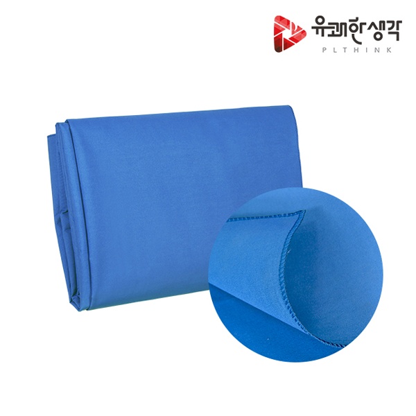 [유쾌한생각] 크로마키 스튜디오 유튜브 영상 사진 촬영용 배경천 PL-B36 블루 3x6 m