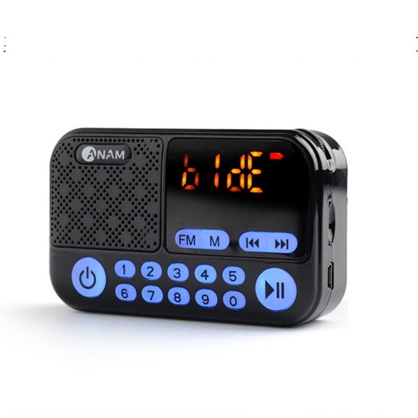 [아남] 효도라디오 ATX-20 FM라디오 USB SD카드재생 블랙