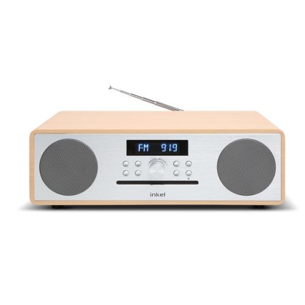 [인켈] [CD플레이어] 블루투스 올인원 오디오 CD플레이어 IK-A370CD  [오크 우드]