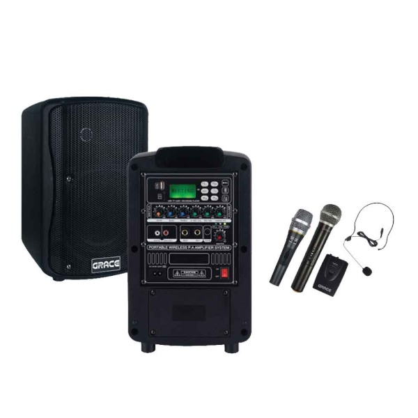 [Kanals] GRACE 충전식 이동용 블루투스 앰프 스피커 EG-104N
