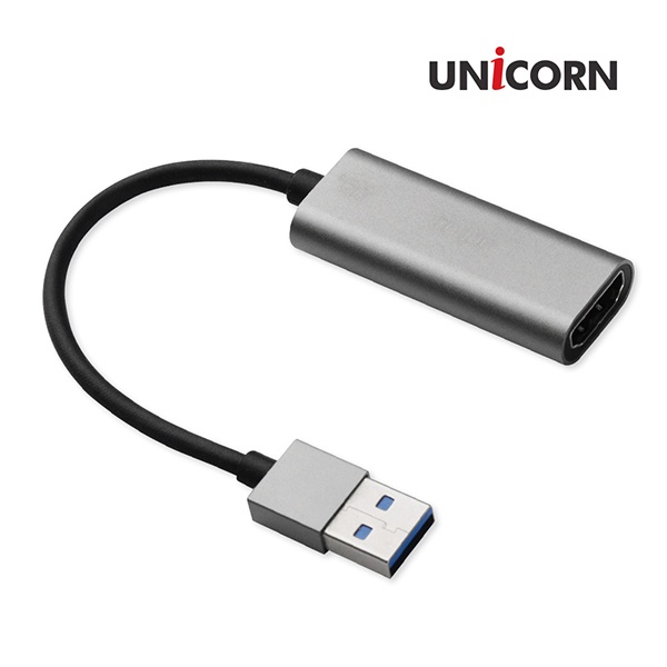 [UNICORN] 유니콘 VC-100A [캡쳐보드/4K/USB3.0] 영상녹화 / 스트리밍 캡쳐