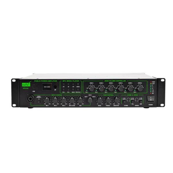 [WAVE] 웨이브 PA방송앰프 6구역 블루투스 USB 플레이어 WPA180