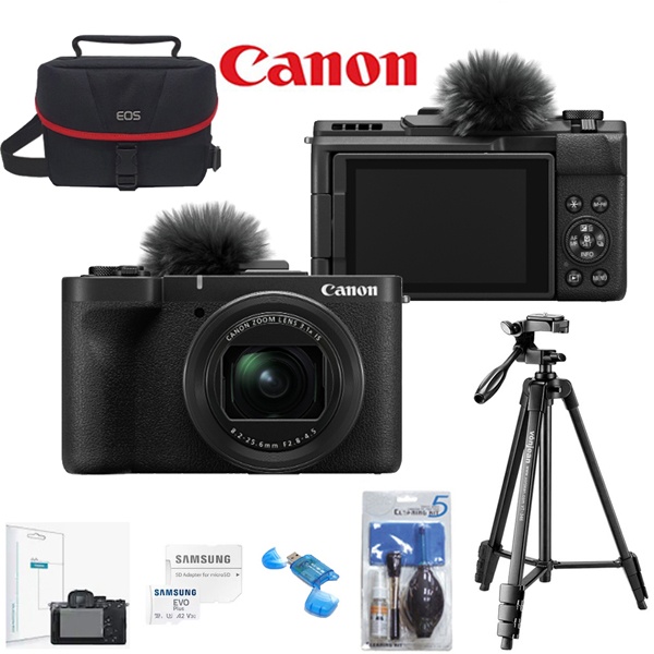 [Canon] 캐논 PowerShot V1 패키지 512GB+삼각대+정품가방+크리닝킷+리더기 [캐논코리아 정품]