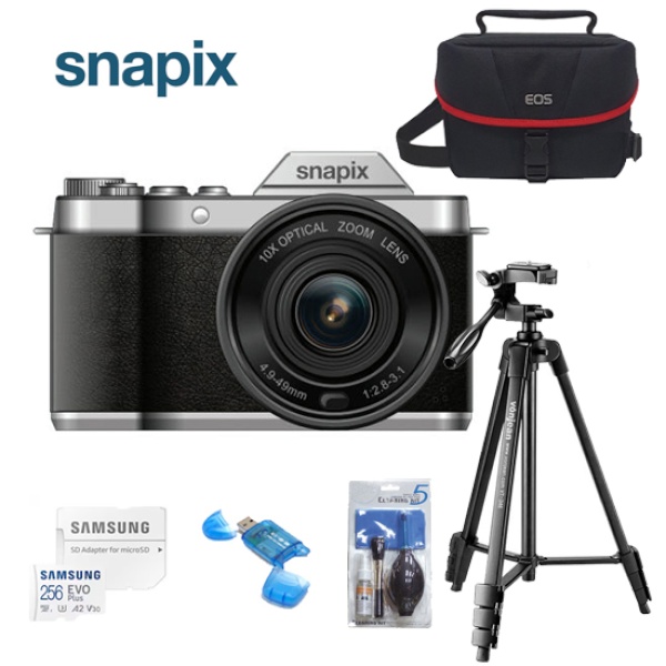 [아이쏘우] 스냅픽스(SNAPIX) ST-30 광학 10배줌 4K 128G+중형가방,삼각대,크리닝킷,리더기 풀패키지 (와이파이제거)