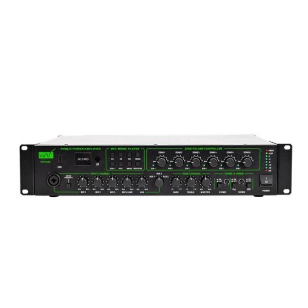 [WAVE] 웨이브 PA방송앰프 6존 블루투스 USB 플레이어 WPA380
