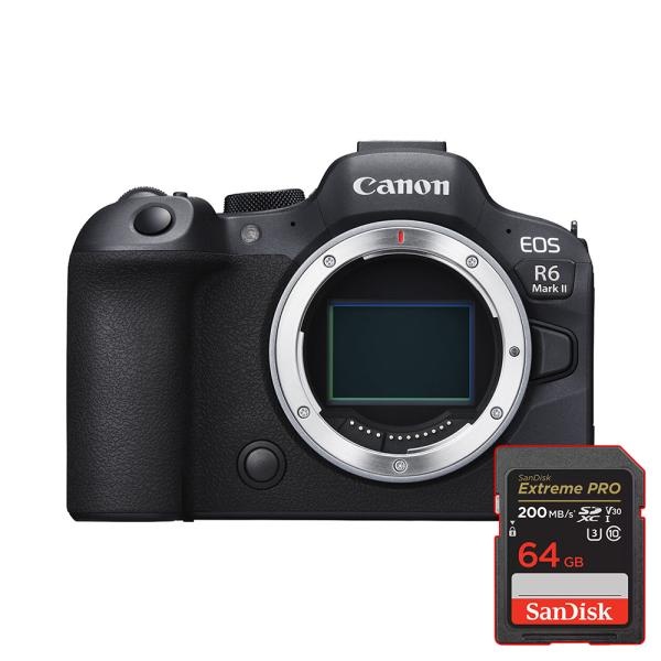 [Canon] EOS R6 Mark II + Extreme PRO 64G 메모리 + 힐링쉴드 보호필름