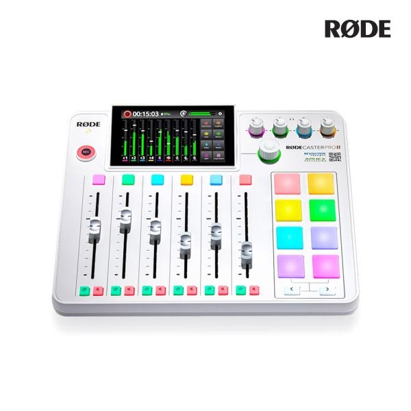 [RODE] [오디오인터페이스] 로데 Caster Pro II White 방송용 믹서, 오디오 인터페이스 화이트 [사운드캣 정품]