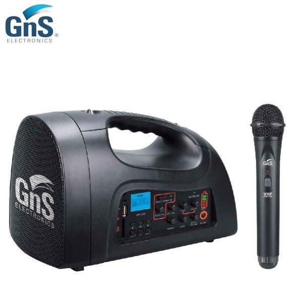 [GNS] GNS GA-60 무선마이크1개 USB 강의용 이동형 충전식 앰프스피커