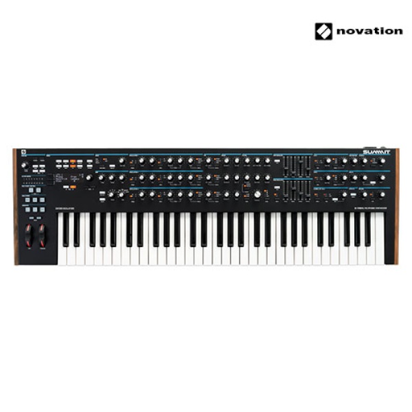 [Novation] 노베이션 SUMMIT 16보이스 61키 폴리포닉 아날로그 신디사이저 [사운드캣 정품]