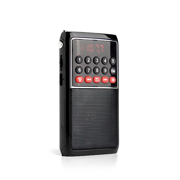 [아남] 휴대용 MP3 스피커 FM 라디오 atx-21  [ 블랙 ]