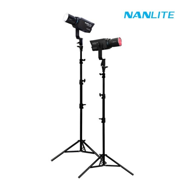 [NANLITE] 난라이트 포르자60C Forza60C 풀컬러 LED 스팟 조명 투스탠드 세트