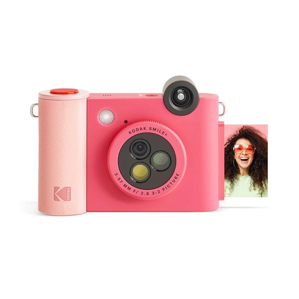 [KODAK] 코닥 Smile + 스마일플러스 디지털 즉석 카메라 & 포토 프린터 퓨시아