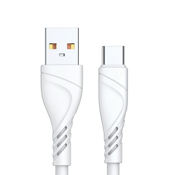 [샘빌] 플러거 QC3.0 USB A to C타입 고속충전 데이터 실리콘 케이블  [1.2m]