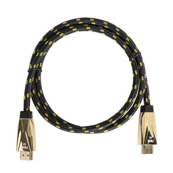 [NEXI] HDMI 2.1 케이블, 파인크롬메탈,  NX-HDMI20-FG010 / NX999 [1m]