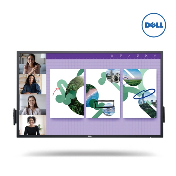 [Dell] 4K UHD 인터랙티브 멀티터치 모니터  163cm(65형) [P6524QT]