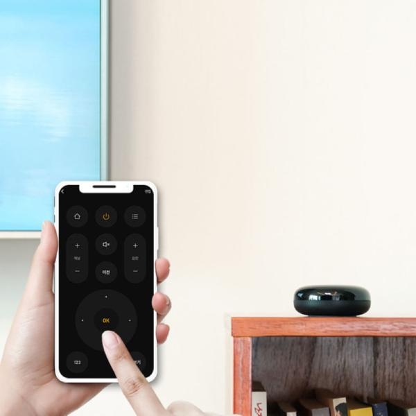 [주고퀄] 헤이홈 스마트 리모컨 허브 mini iot 통합 만능 원격 GKW-IR441
