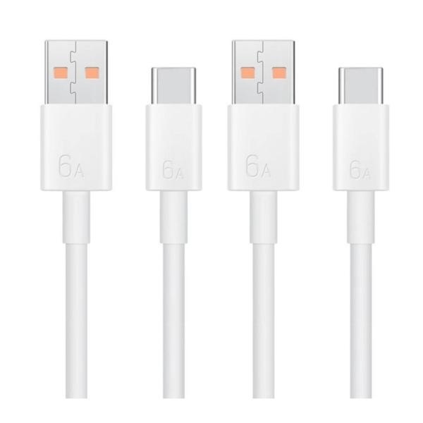 [알엑스티엔] C타입 고속 충전케이블 6A 120W TPE, Pure Copper  [set - 2개]