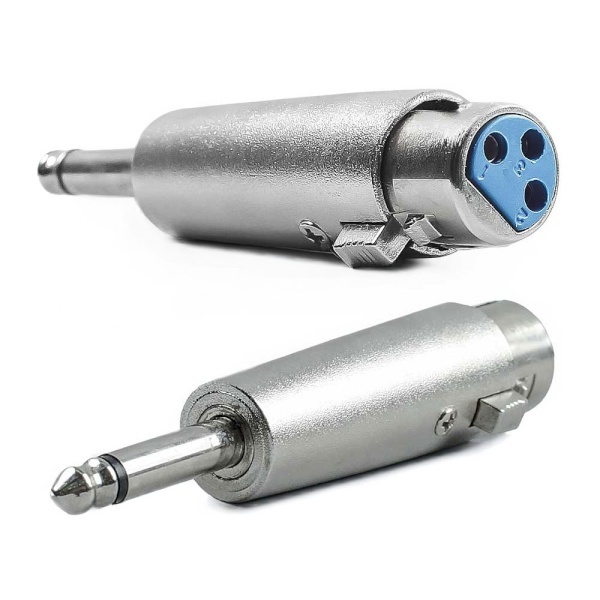 [유트렌드] XLR 캐논 3핀 암(F) to 6.3mm 모노 수(M) 오디오 변환 젠더 UX5FM