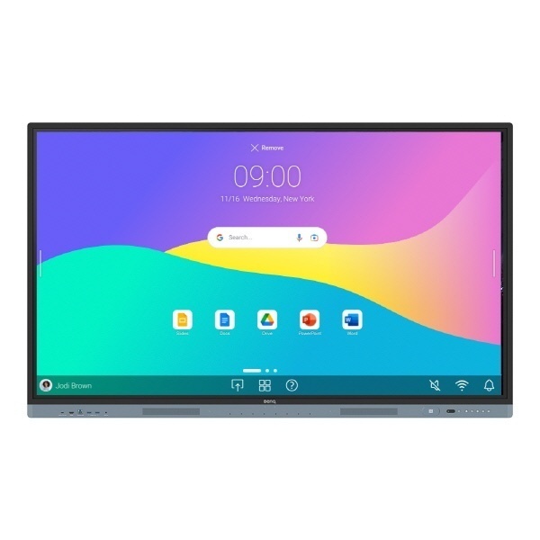 [BENQ] 벤큐 4K 전자칠판 구글서비스 탑재(서울지역 무료배송)  189cm(75인치) [RM7504]