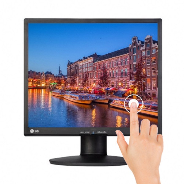 [LG전자] LG 터치모니터 43cm 17BR35L 감압식 산업용 LED 터치스크린 (에스티스마트테크 제작)