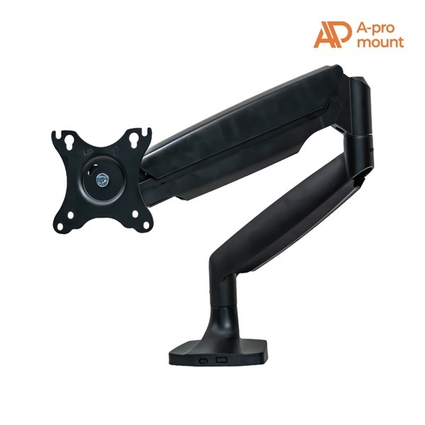 [아프로마운트] 싱글 고중량 모니터암, AP-T82B  ▶ 17~45형 ◀