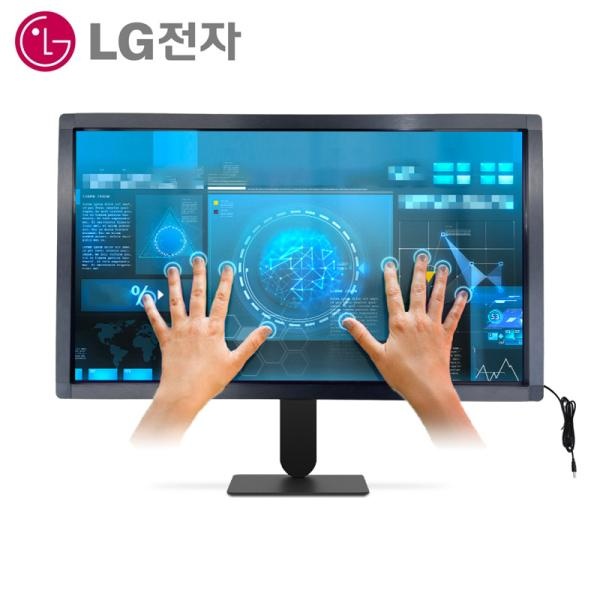 [LG전자] LG 60cm 24U411A IR 적외선 터치모니터 엘지 사무용 전시용 광고용 매장용 키오스크 디스플레이