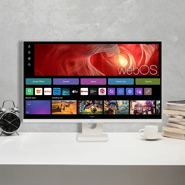 [LG전자] LG 32U721SAW 81cm(32인치) 4K 스마트 모니터