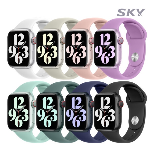 [SKY] 웰 애플워치 스트랩  [실리콘]