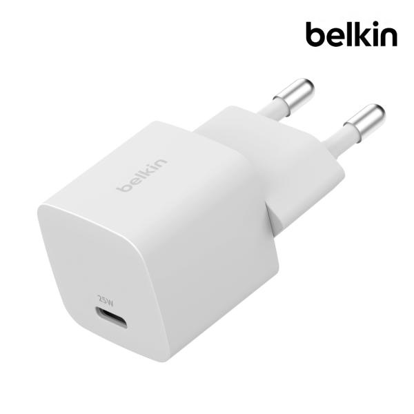 [Belkin] 벨킨 25W PD PPS C타입 초소형 고속 충전기 [WCA012krHW]  단품