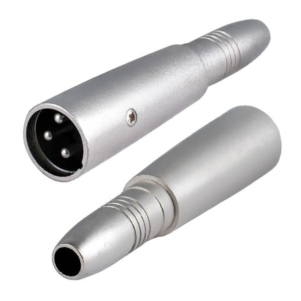 [유트렌드] XLR 3핀 수 to 6.3mm 암 오디오 변환 젠더