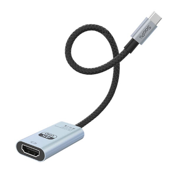 [soopii] Type-C 3.1 to HDMI 2.0 미러링 케이블, 넷플릭스지원,  CHF46A [0.15m]