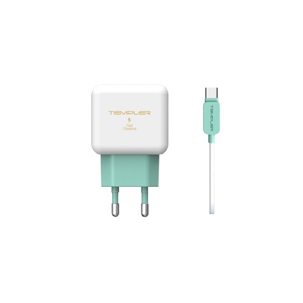 [TEMPLER] 템플러 QC3.0 1P C타입 고속충전기 TEM-H22-Q301