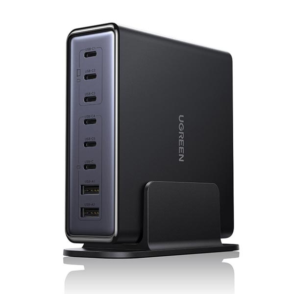 [Ugreen] GaN 200W 8포트 PD PPS 접지형 멀티 고속충전기 [X766]