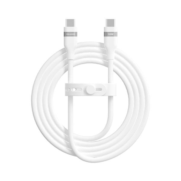 [COMWOOD] 컴우드 Type-C to Type-C PD 100W 실리콘 초고속 충전 케이블  [1M]