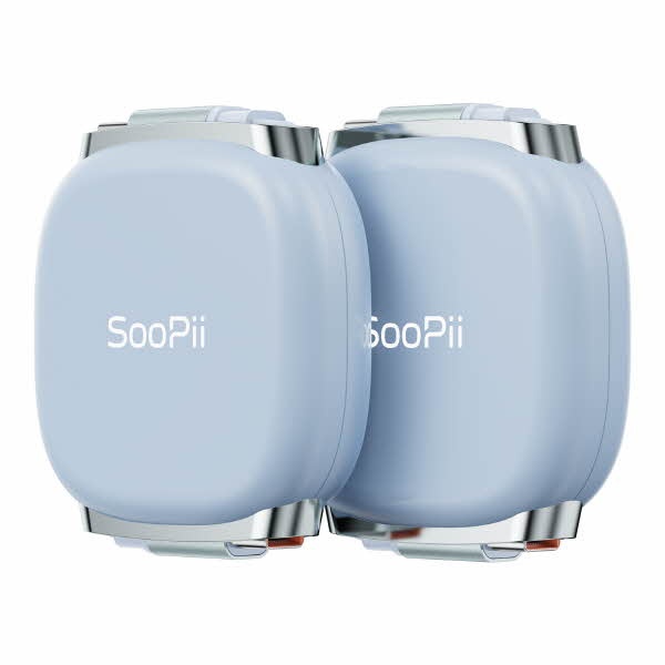 [soopii] C to C타입 240W 초고속 충전마그네틱 자동감김 릴 케이블 S85  [스카이블루]
