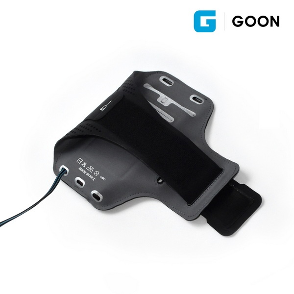 [G-GOON] 탈부착 러닝 스포츠 핸드폰 백  [블랙/G-GOON ARM-9000]