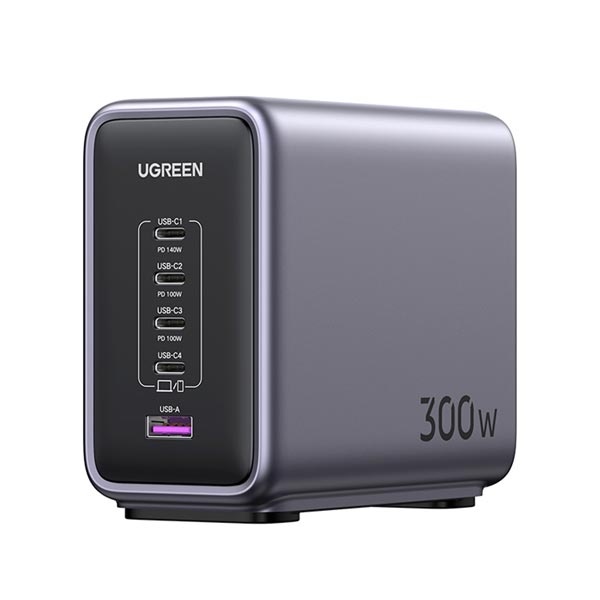 [Ugreen] 300W GaN PD PPS QC 5포트 초고속 충전기 [CD333]