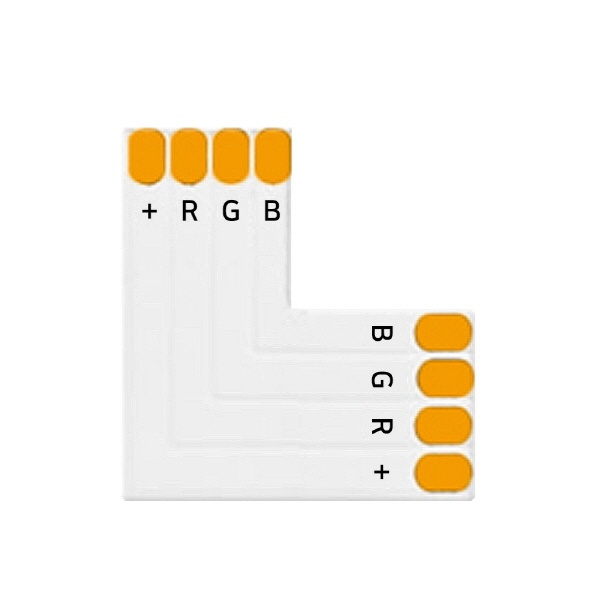 [한국액센] A503 LED 스트립용 L자형 PCB연결판 단품