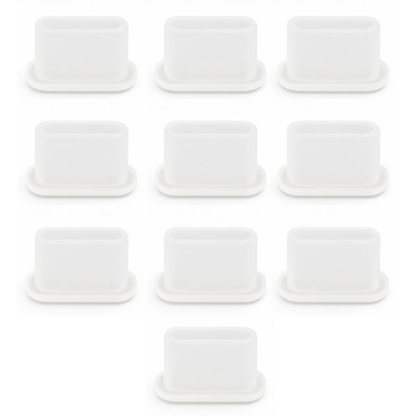 [컴잇] USB 단자 실리콘 보호캡 마개 10개  [USB-C타입]
