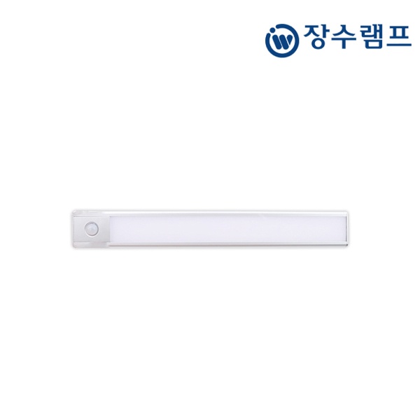 [장수램프] 장수 LED 슬림센서라이트 300mm 주광색 자석 탈부착식 USB 충전