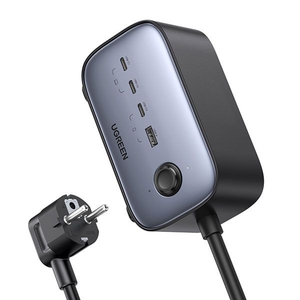 [Ugreen] GaNIII 100W PD PPS 멀티탭 고속충전기 프로 [C타입:3포트/A타입:1포트] [CD270]