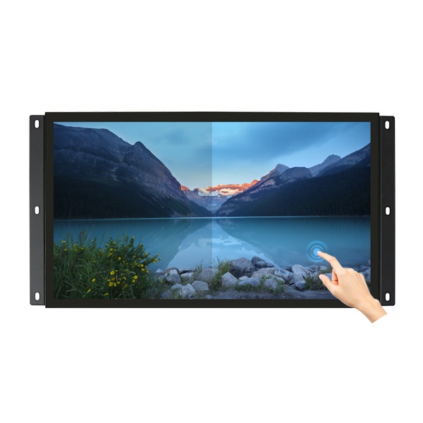 [하이드림엘씨디] 산업용 46.9cm 고휘도 1000nit 정전식 터치모니터 오픈프레임 HDL-T185-OF-PCT-HB 옥외용 외부형 키오스크