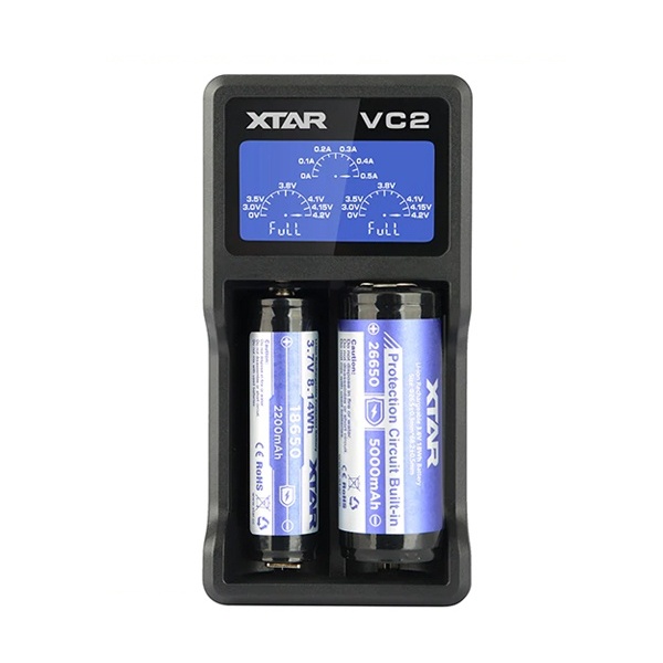 [XTAR] XTAR Charger 엑스타 정품 충전기 2구 만능  VC2